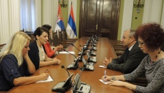24 August 2016 The Chairperson of the European Integration Committee in meeting with the Head of the EU Delegation to Serbia